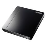 アイ・オー・データ機器 BDXL・3D再生対応 ポータブルブルーレイドライブ ピアノブラック BRP-U6CK