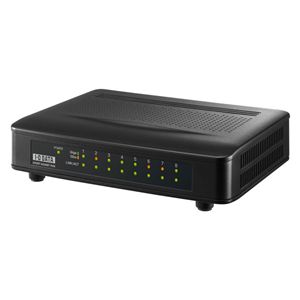 アイ・オー・データ機器 省電力機能搭載 1000BASE-T対応 8ポートスイッチングハブ ブラック ETG-ESH8K