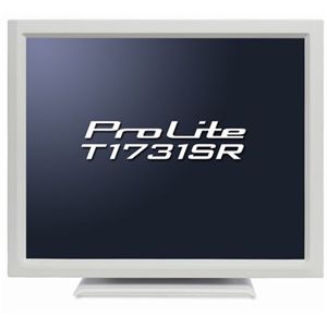 イーヤマ <ProLite>17インチ抵抗膜方式タッチパネル液晶ディスプレイT1731SR(ホワイト) PLT1731SR-W1
