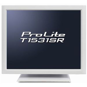 イーヤマ <ProLite>15インチ抵抗膜方式タッチパネル液晶ディスプレイ T1531SR(ホワイト) PLT1531SR-W1