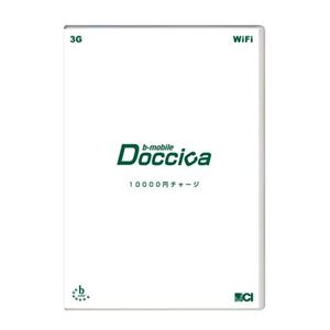 日本通信 bモバイル・ドッチーカ 10000円チャージ(1000分/有効期間120日) EX-DC1-1000M