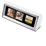 J-Force 1.5インチTFT トリプルディスプレイ デジタルフォトフレーム 白 JF-DPF315W