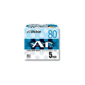 日本ビクター MD 80分カラー5色 5MD-80LX