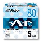 日本ビクター MD 80分カラー5色 5MD-80LX