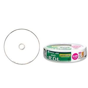 日本ビクター データ用 DVD-R DL 8倍速対応/ホワイト10枚パック VD-R85CS10