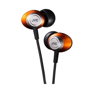 日本ビクター 密閉インナーイヤーヘッドホン(オレンジ) HA-FX25-D