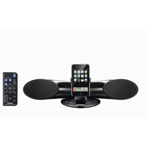 日本ビクター iPod対応スピーカーシステム(ブラック) XS-SR3-B