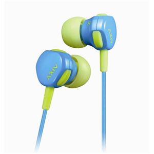 日本ビクター インナーイヤーヘッドホン(ブルー&グリーン)HA-FX16-AG HA-FX16-AG