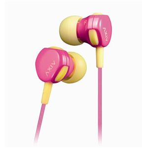 日本ビクター インナーイヤーヘッドホン(ピンクアンドイエロー)HA-FX16-PY HA-FX16-PY
