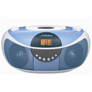 日本ビクター CDポータブルシステム(ブルー)RD-EZ11-A RD-EZ11-A