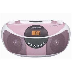日本ビクター CDポータブルシステム(ピンク)RD-EZ11-P RD-EZ11-P