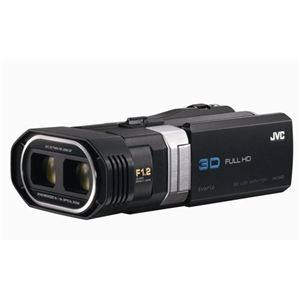 日本ビクター <Everio>3Dハイビジョンメモリームービー(ブラック) GS-TD1-B