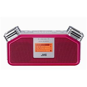 日本ビクター ポータブルデジタルレコーダーピンク RD-R1-P