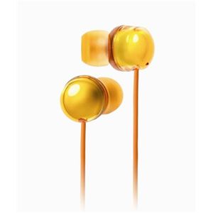 日本ビクター 密閉インナーイヤーヘッドホンオレンジ HA-FX18-D