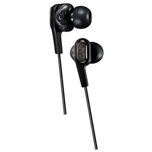 日本ビクター 密閉インナーイヤーヘッドホンブラック HA-FXT90