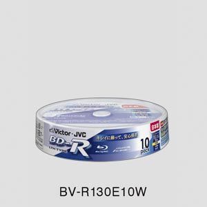 日本ビクター 録画用BD-R 10枚パック ホワイトディスク BV-R130E10W BV-R130E10W