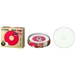 TDK TDK DVD+R 【台湾製】 片面2層(8.5GB) 2.4～8倍速 インクジェットプリンタ対応(ホワイト) ポットケース入り 10枚 D+R85PWB10PS