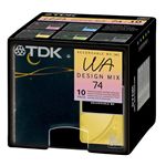 TDK MDディスク WAシリーズ 74分 デザインミックス 10枚パック MD-WA74MX10N
