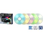 TDK DVD-RAM 録画用 120分 3X インクジェットプリンタ対応カラーレーベル 5mmケースX10枚入り DRAM120DPMB10S