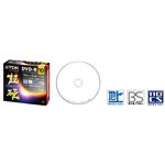 TDK DVD-R 録画用 120分 1-16X CPRM 超硬 インクジェットプリンタ対応ホワイトワイドレーベルワイドレーベル 10枚パック DR120HCDPWC10A