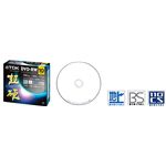 TDK DVD-RW 録画用 120分 2X 超硬 インクジェットプリンタ対応ホワイトワイドレーベル 5mmケースX10枚入り DRW120HCDPWA10A