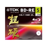 TDK データ用 書き換え型ブルーレイディスク 25GB 1-2倍速対応 超硬 ワイドプリント仕様ホワイト 5枚パック BED25HCPWA5A