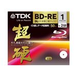TDK データ用 書き換え型ブルーレイディスク 50GB 1-2倍速対応 超硬 ワイドプリント仕様ホワイト 1枚パック BED50HCPWA1A