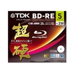 TDK 録画用 書き換え型ブルーレイディスク 25GB 1-2倍速対応 超硬 ワイドプリント仕様ホワイト 5枚パック BEV25HCPWA5A