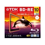 TDK 録画用 書き換え型ブルーレイディスク 25GB 1-2倍速対応 ワイドプリント仕様ホワイト 10枚パック BEV25PWA10A
