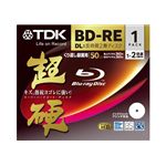 TDK 録画用 書き換え型ブルーレイディスク 50GB 1-2倍速対応 超硬 ワイドプリント仕様ホワイト 1枚パック BEV50HCPWA1A