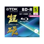 TDK データ用 追記型ブルーレイディスク 25GB 1-6倍速対応 超硬 ワイドプリント仕様ホワイト 5枚パック BRD25HCPWC5A