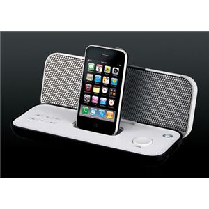 TDK XA-Lunch boxシリーズ アンプ内蔵型 iPod dock付 3W+3Wスピーカー(ホワイト) SP-XA3602WH