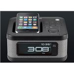 TDK XA-Lunch boxシリーズ アンプ内蔵型 iPod dock付 アラーム付 FM付 3W+3Wスピーカー SP-XA4604BK