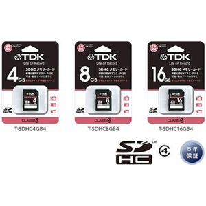 TDK SDHCカード16GB Class4 T-SDHC16GB4