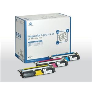 コニカミノルタ カラートナーバリューパック (magicolor 2400/2500シリーズ用) 1710595-002