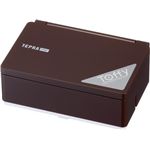キングジム ラベルライタ-「テプラ」PRO 茶 SR300TFBR
