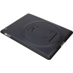 キングジム iPad用スタンド付ケース(3rd generation/iPad2対応) ZC-PAD3BK