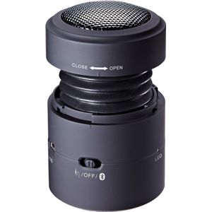キングジム Bluetooth振動式スピーカー BTSP10BK