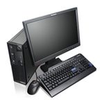 レノボ ThinkCentre M70e Small(Win7Pro32/Celeron450/1GB/250GB/S-Multi)+17インチモニタ バンドルモデル 0804C3J-L17B