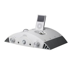 Lars & Ivan iPod対応真空管搭載アンプ PA40Ti ホワイト PA40TI-W