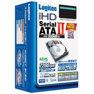 ロジテック Serial ATA2接続 内蔵型 ハードディスクドライブ 500GB(3.5型) LHD-DA500SAK