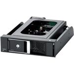 ロジテック HDDリーダーライタ 3.5インチ/SATA接続/冷却ファン搭載/5インチベイ内蔵型(ブラック) LHR-IS01BK