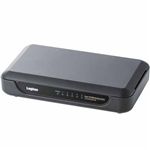 ロジテック イーサネットHUB/5ポート/電源外付(ブラック) LAN-SW05/PHB
