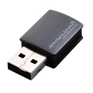 ロジテック IEEE802.11n/g/b準拠 300Mbps 無線LAN USBナノアダプタ(ブラック) LAN-W300N/U2SBK