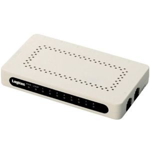 ロジテック 8ポート ギガビットイーサHUB 超小型 電源外付 ACアダプタ付 ホワイト LAN-GSW08/PSW