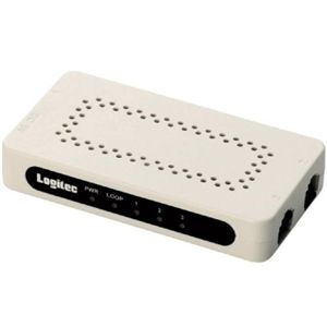 ロジテック 超小型 1000BASE-T スイッチングハブ/3ポート/ホワイト LAN-GSW03/PSW