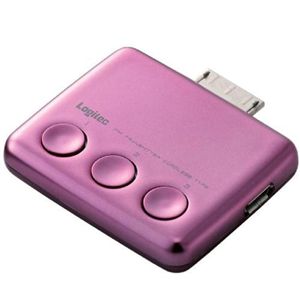 ロジテック Walkman用FMトランスミッター(ピンク) LAT-FMWS07PN