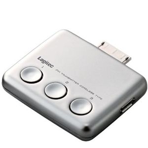 ロジテック Walkman用FMトランスミッター(シルバー) LAT-FMWS07SV