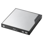ロジテック BDXL対応 USB3.0/2.0用 ポータブルBDドライブ シルバー LBD-PME6U3VSV