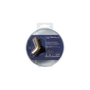 ロジテック Bluetooth3.0対応 ワイヤレスヘッドセット/ゴールド LBT-MPHS700GD
